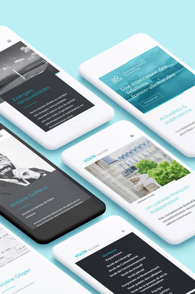 Site internet cabinet avocats